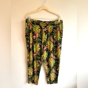 Tropical Print women’s pants